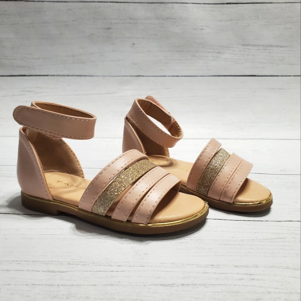 Pink Tahari Sandals Baby Toddler Girl Size 5